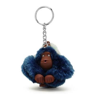 Kipling Mom And Baby Mode Sven Monkey Keychain Accessoires Blauw | NL 1270WN